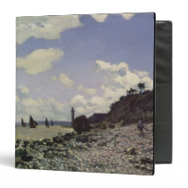 Beach at Honfleur, 1864 (oil on canvas) binders