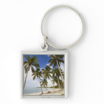 Beach at Punta Cana Keychains