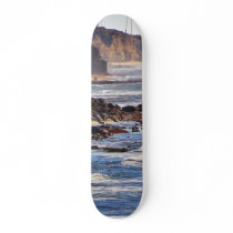 Beach At Sunset Cliffs Custom Skate Board