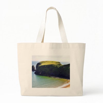 Beach At Trabane Strand Canvas Bag by lifesphere