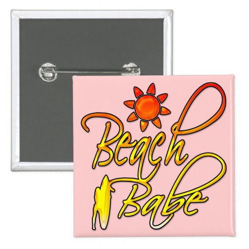 Beach Babe Pins