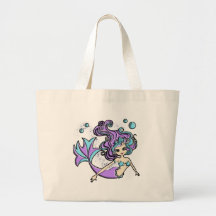 Beach Bag-Mermaid
