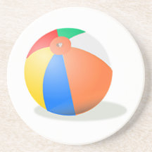 Beach Ball Drink Coasters
