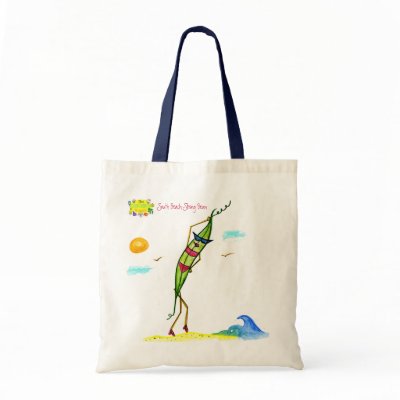 beach bean bag by kathyfena