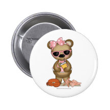 ♥ Beach Bear Diva♥ Girly Giggles Pins