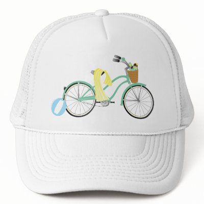 Beach Bicycle Hat by trennea