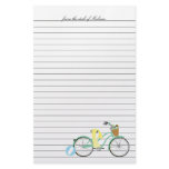 Beach Bicycle Customized Stationery