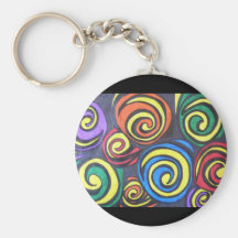 Beach Boys Swirls Key Chain