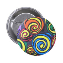 Beach Boys Swirls Pin