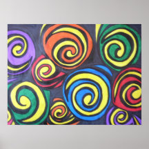 Beach Boys Swirls Poster