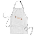 Beach Bride Starfish Design Apron