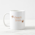 Beach Bride Starfish Design Mug