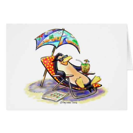 bEaCh bUm Greeting Card