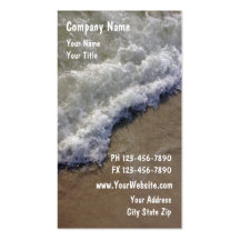 Beach Business Cards