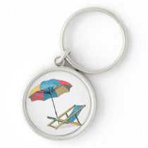 Beach Chair and Umbrella