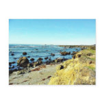 Beach Coast In Monterey Ocean Water Sea Postcard