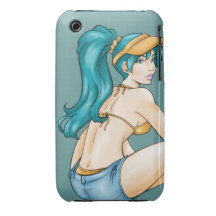 Beach day phone case iPhone 3 cases