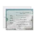 Beach Destination Wedding Ticket Invitation RSVP