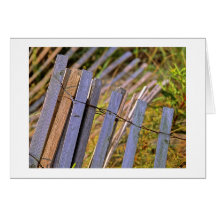 Beach Fence Card
