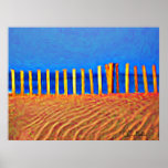 Beach Fence Print
