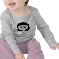 beach girl with Black hair T Shirt