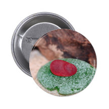 Beach Glass Christmas Pins