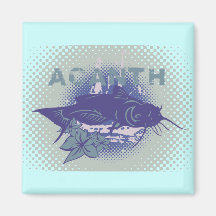 Beach Graphic Tshirts and Gifts Magnet