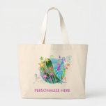 Beach, Grocery, Tote Bag - Under the Sea Pop Art