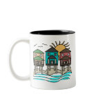 Beach Houses Coffee Mug