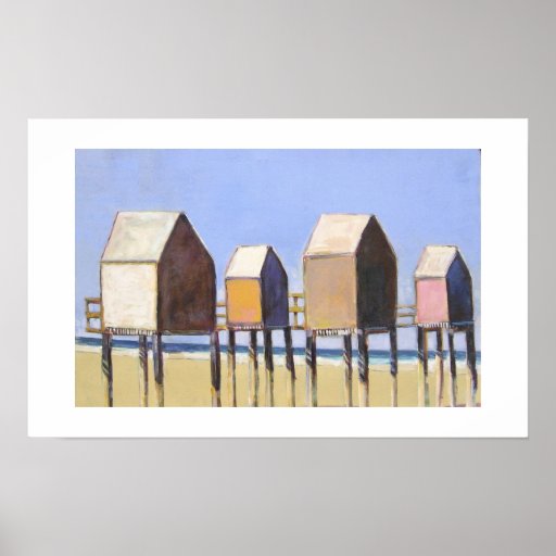 Beach Houses-Print