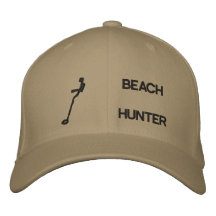 Beach Hunter Embroidered Hat