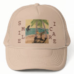 Beach, I, C, A, R, E, S, M, I, L, E Trucker Hat