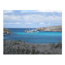 Beach in the Galapagos Islands Post Cards
