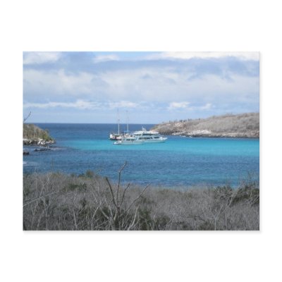 Beach in the Galapagos Islands Post Cards by devaburns