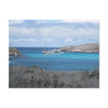 Beach in the Galapagos Islands postcards