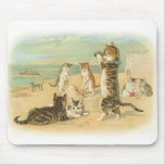 Beach Kittens Mouse Pads