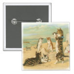 Beach Kittens Pin