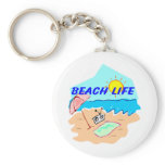 beach life key chain