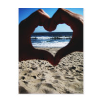 Beach Love Post Card
