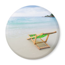 Beach Fridge Magnet