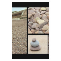 beach montage stationery paper