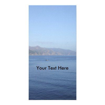 Beach Mountain Rack Card Photo Card CA by TravelWithPaula