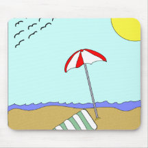 beach mouse pad