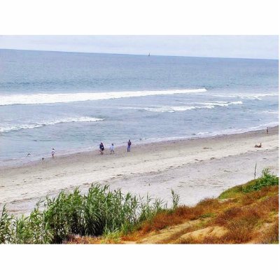 Beach Ocean Water Sand Waves Photo Cut Outs by lifesphere