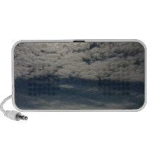 Beach on a Cloudy Day Portable Speaker