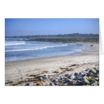 Beach On The Drive Greeting Cards