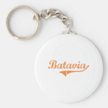 Beach Park Illinois Classic Design Key Chain