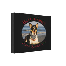 Beach Party Canvas Prints
