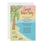 Beach Party Invitations invitations