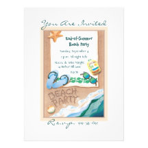 Beach Party © Personalized Invite